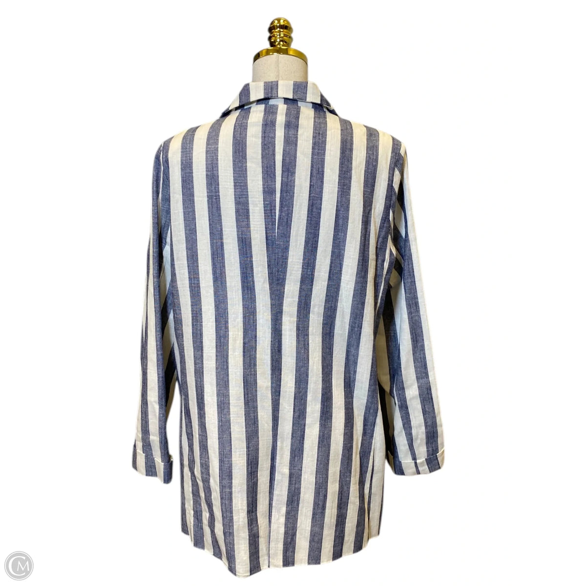 Blazer By Miami In Striped Pattern, Size: L