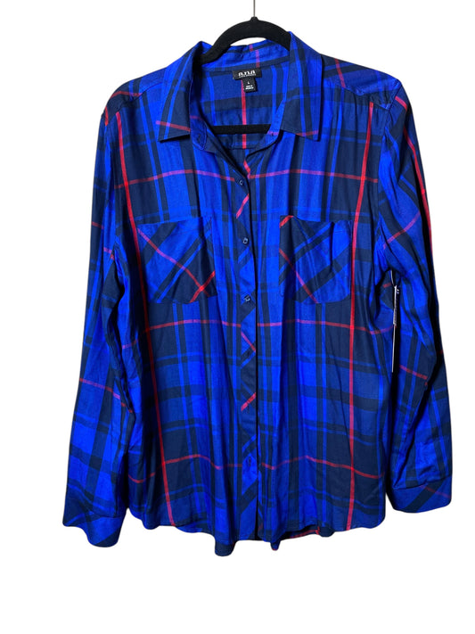 Blouse Long Sleeve By Ana  Size: L
