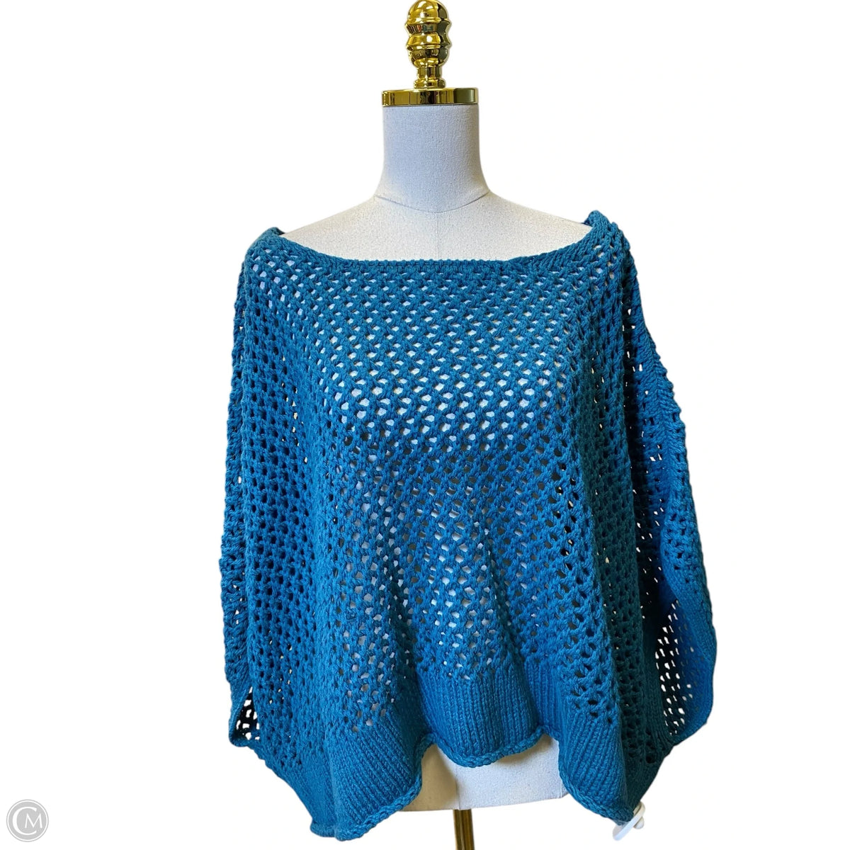 Sweater By Torrid In Teal, Size: 3x