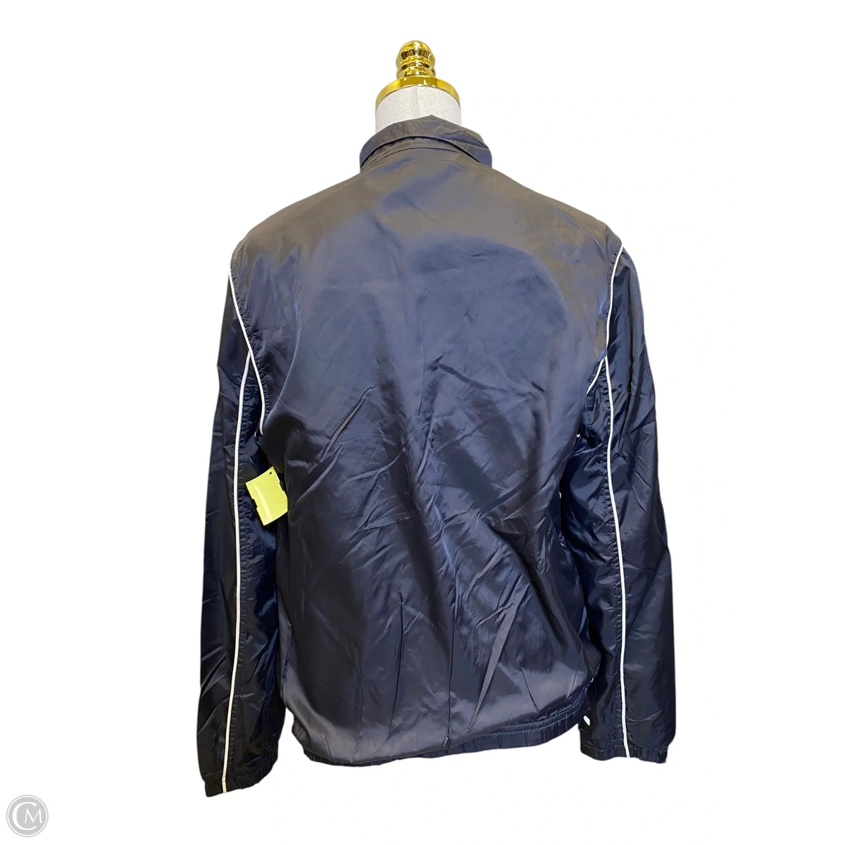Jacket Windbreaker By Puma In Black & White, Size: S