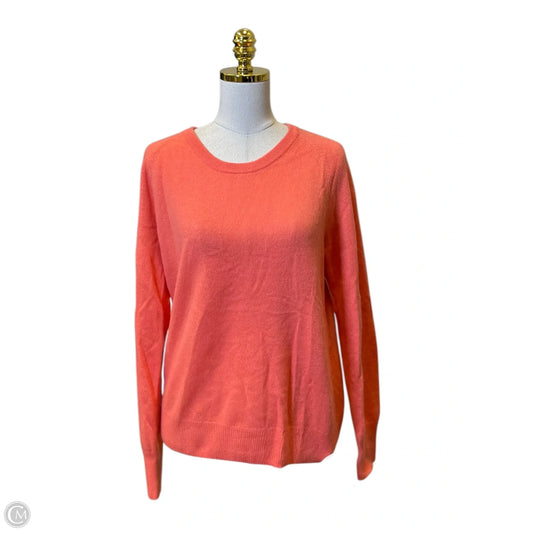 Sweater Cashmere By Halogen In Coral, Size: Xl
