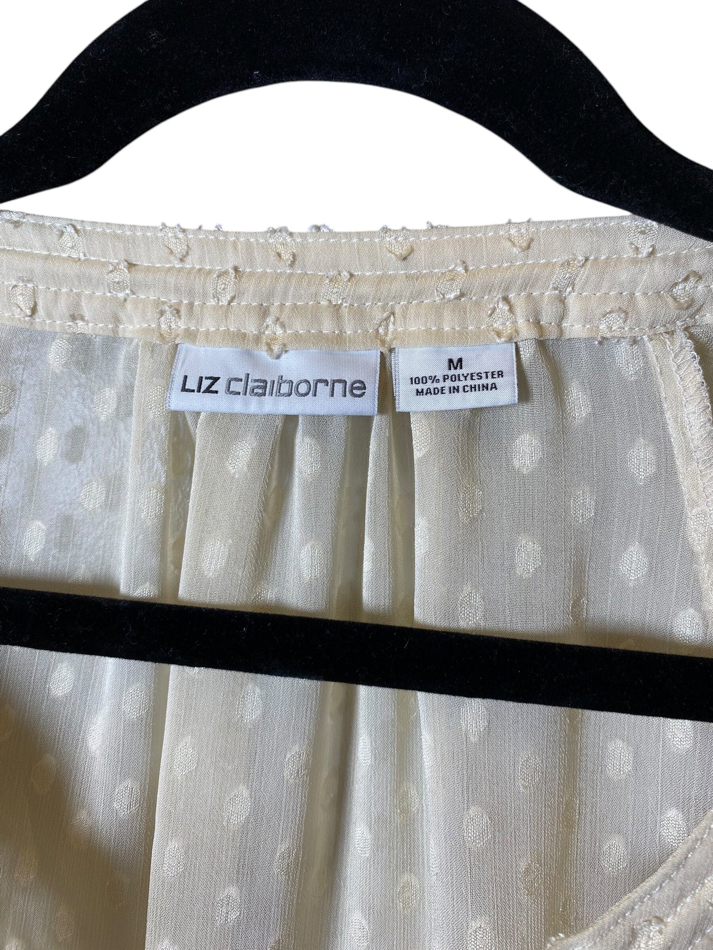 Top Long Sleeve By Liz Claiborne  Size: M