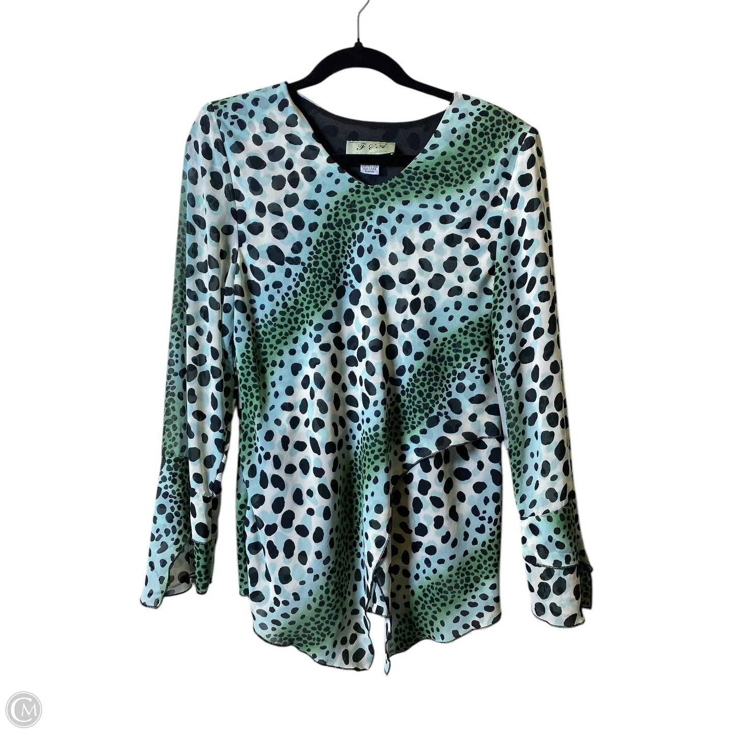 Top Long Sleeve By Clothes Mentor In Multi-colored, Size: Xl