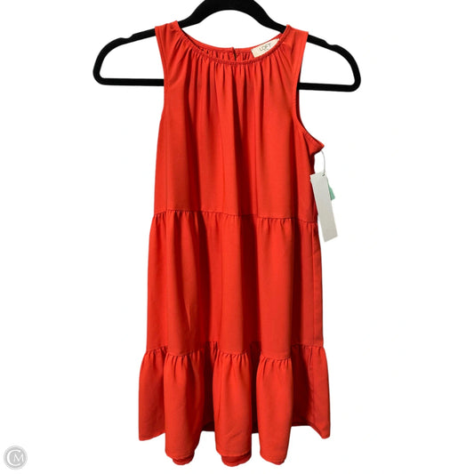 Dress Casual Short By Loft In Orange, Size: Xs