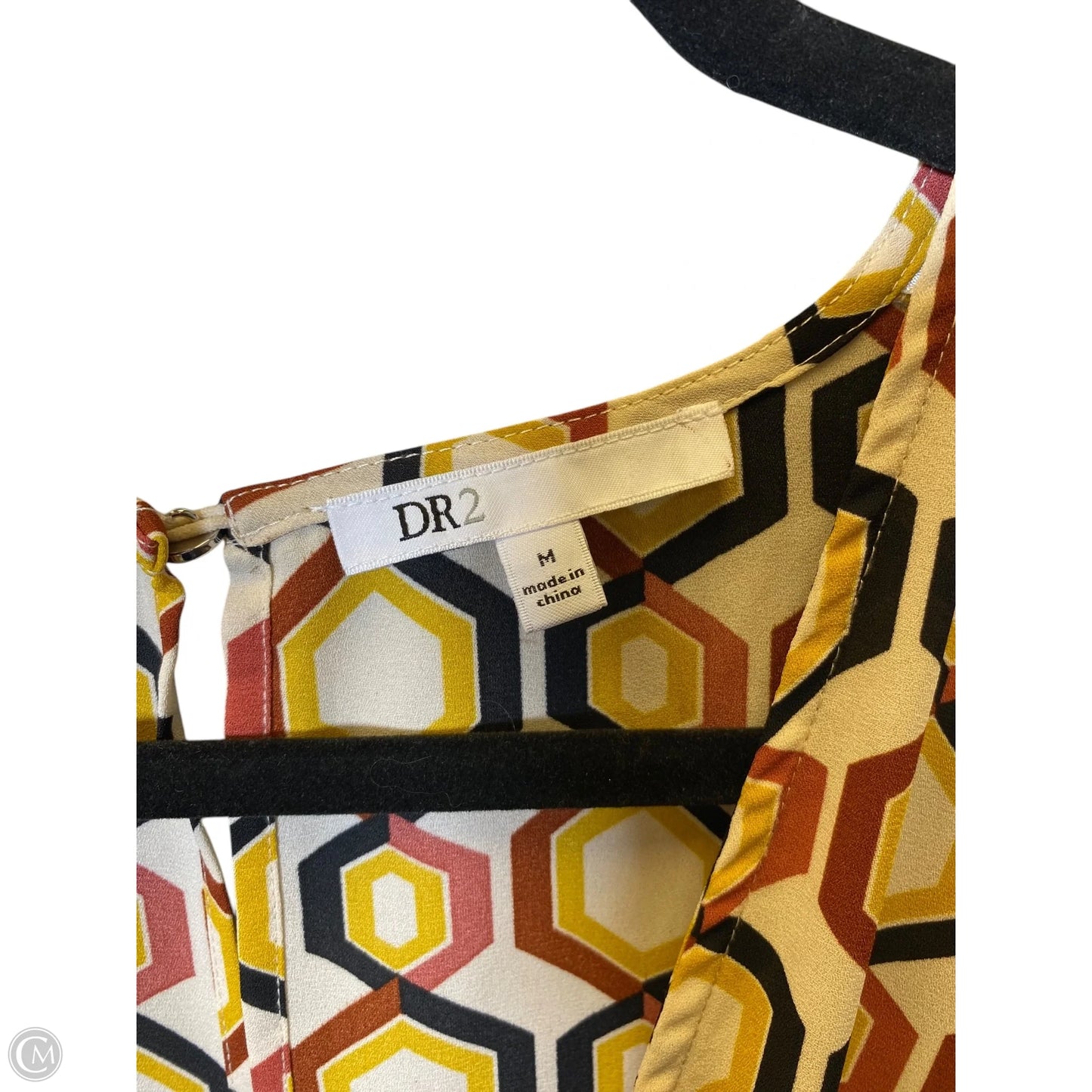 Top Long Sleeve By Dr2 In Multi-colored, Size: M