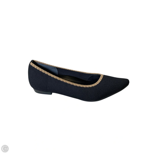 Shoes Flats By Vionic In Black & Tan, Size: 10
