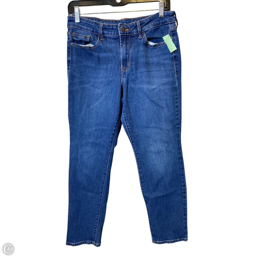 Jeans Straight By Old Navy In Blue Denim, Size: 8