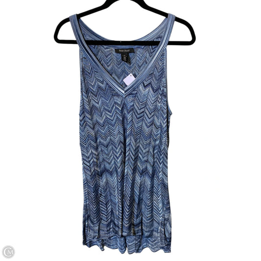Top Sleeveless By White House Black Market In Blue, Size: Xl