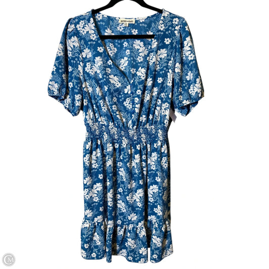 Dress Casual Midi By Clothes Mentor In Floral Print, Size: 3x