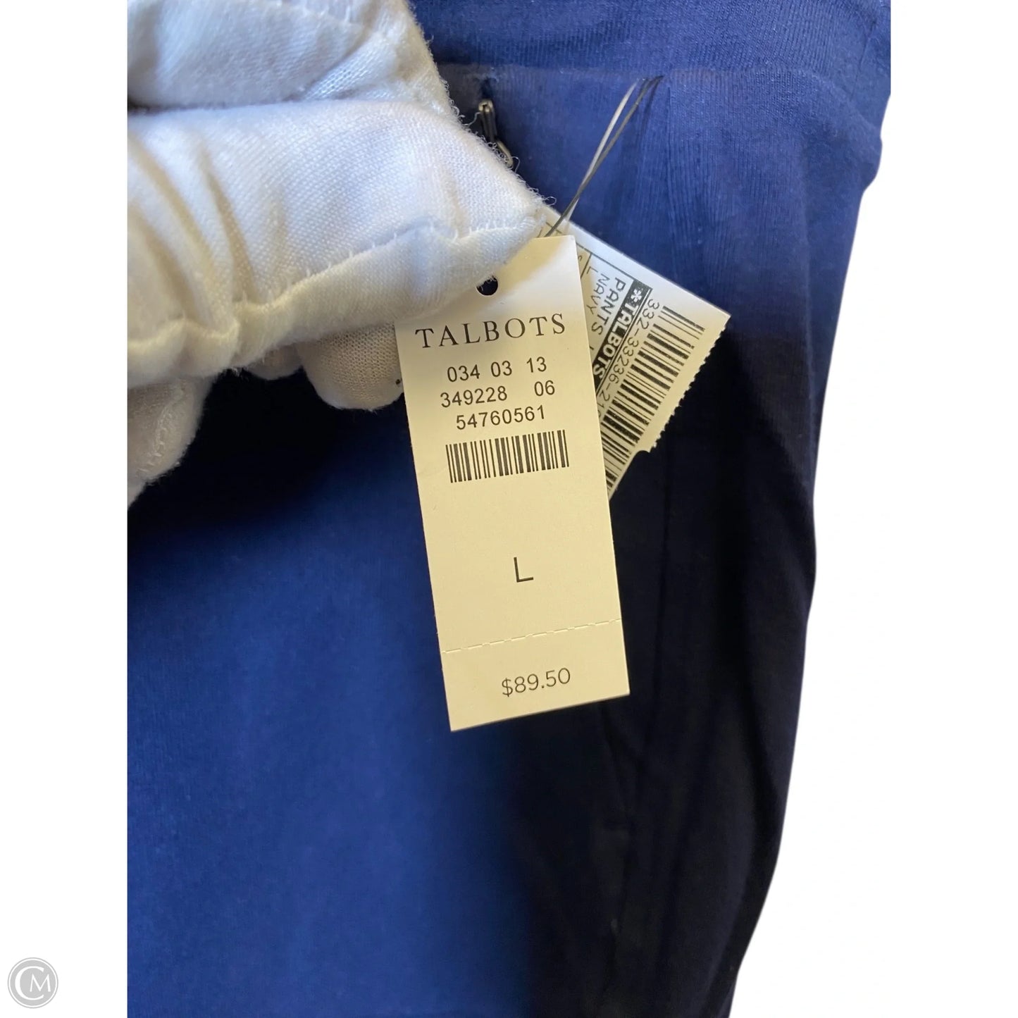Pants Leggings By Talbots In Navy, Size: L