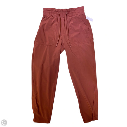 Athletic Pants By Lululemon In Maroon, Size: 4