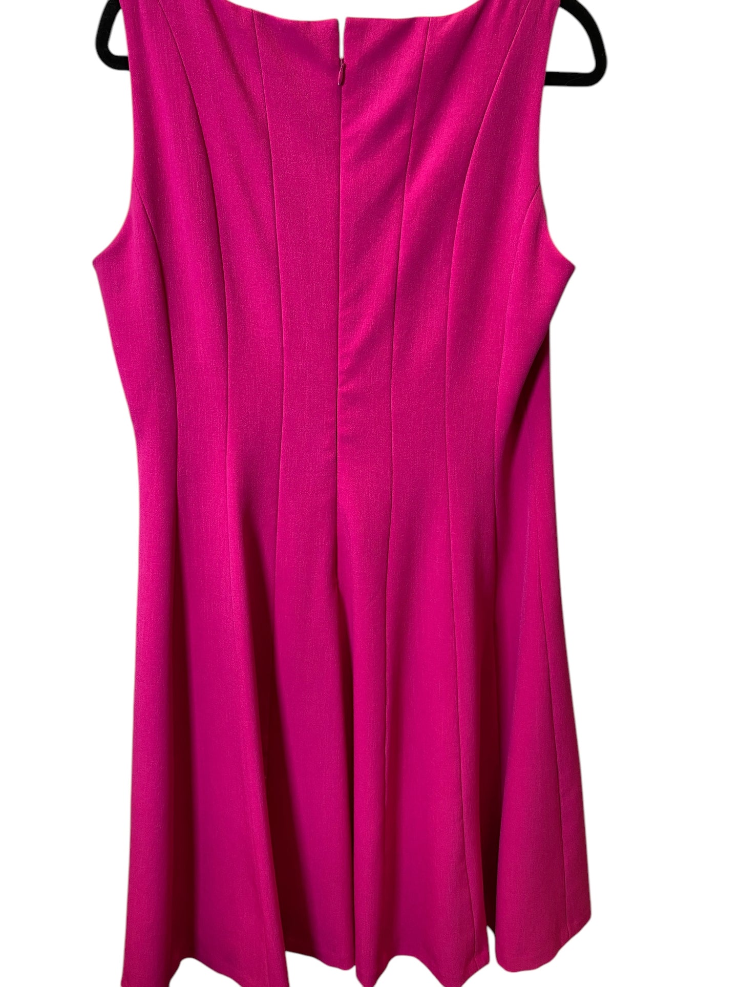 Dress Casual Midi By Nine West In Pink, Size: L