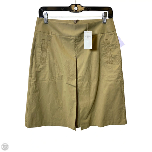 Skirt Midi By Banana Republic In Brown, Size: 4