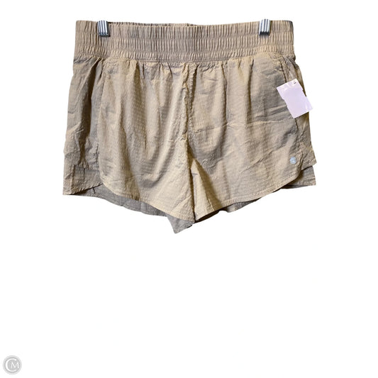 Athletic Shorts By Apana In Brown, Size: S
