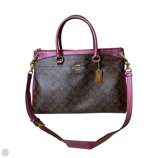 Handbag Designer By Coach, Size: Large