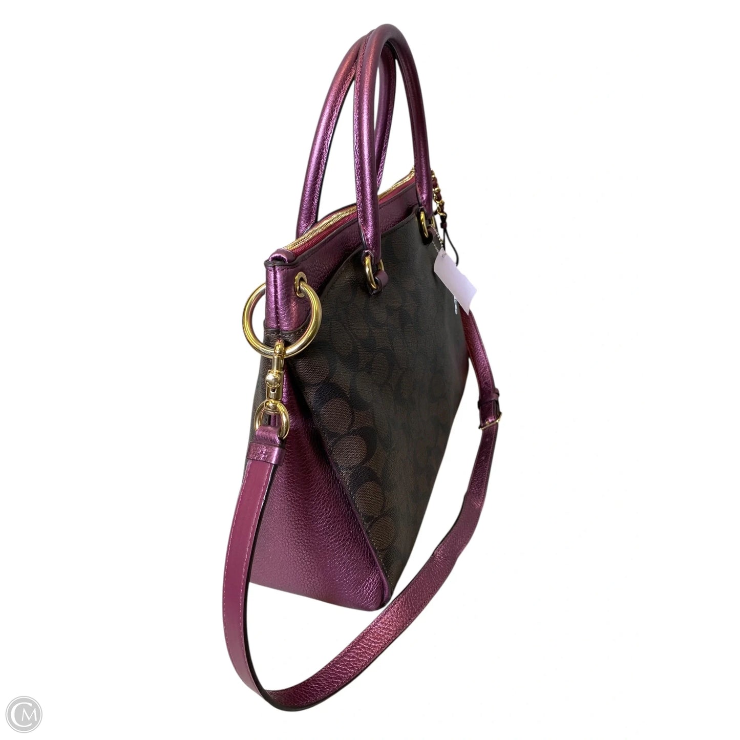 Handbag Designer By Coach, Size: Large