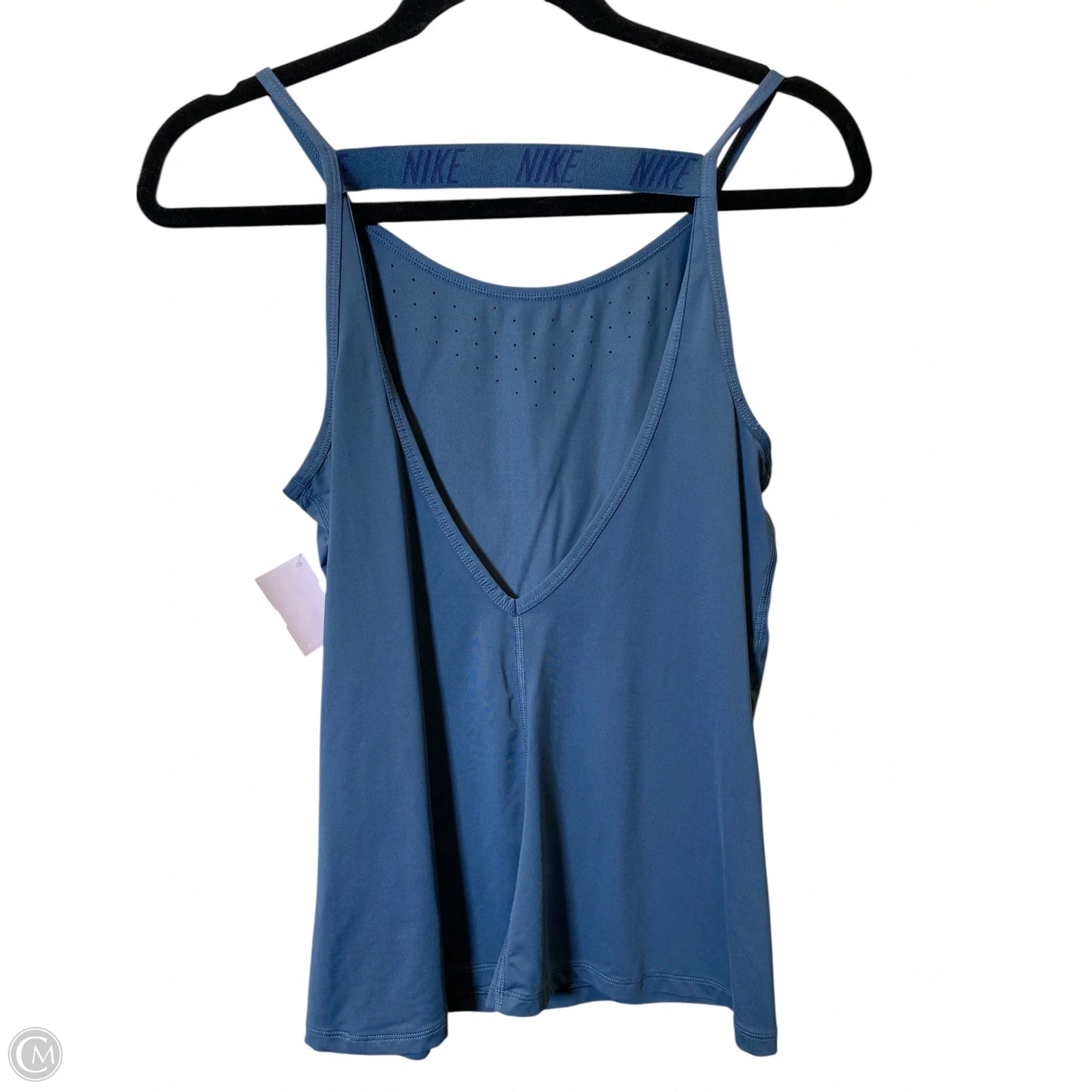 Athletic Tank Top By Nike In Teal, Size: S