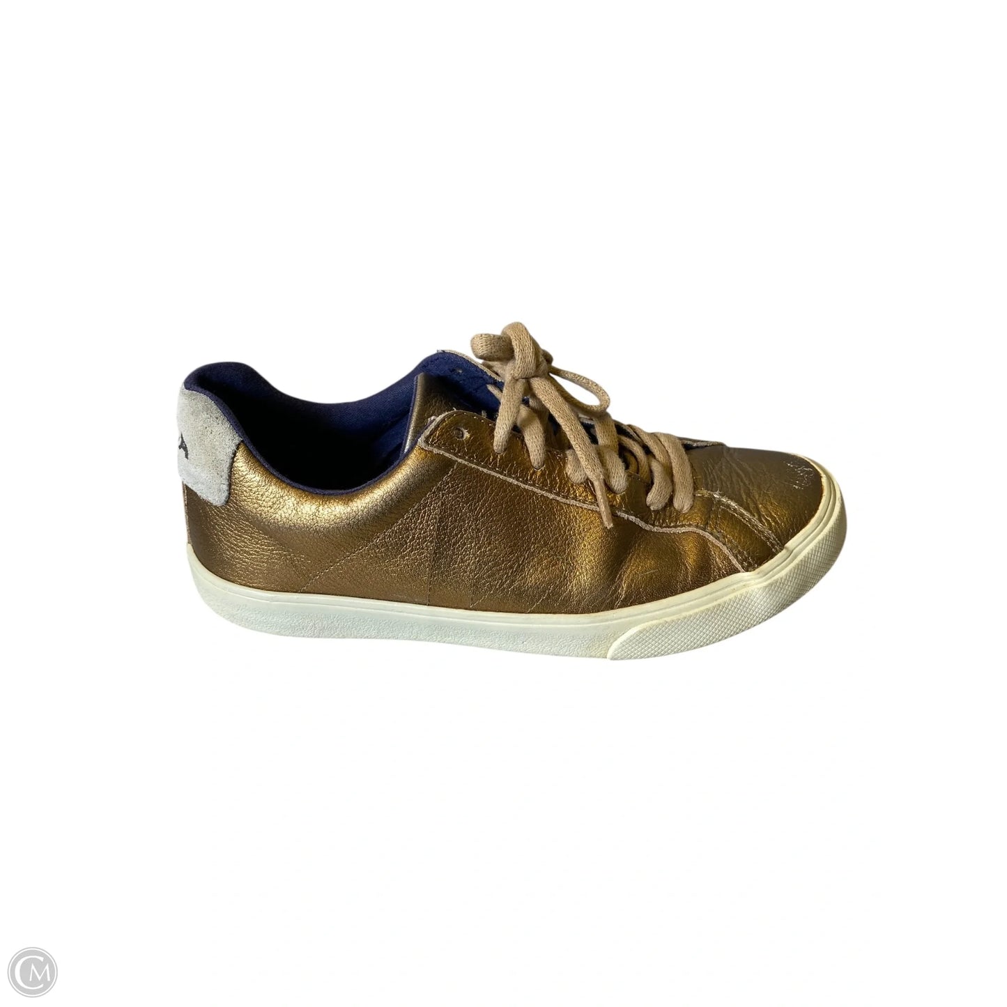 Shoes Flats By Veja In Gold, Size: 6