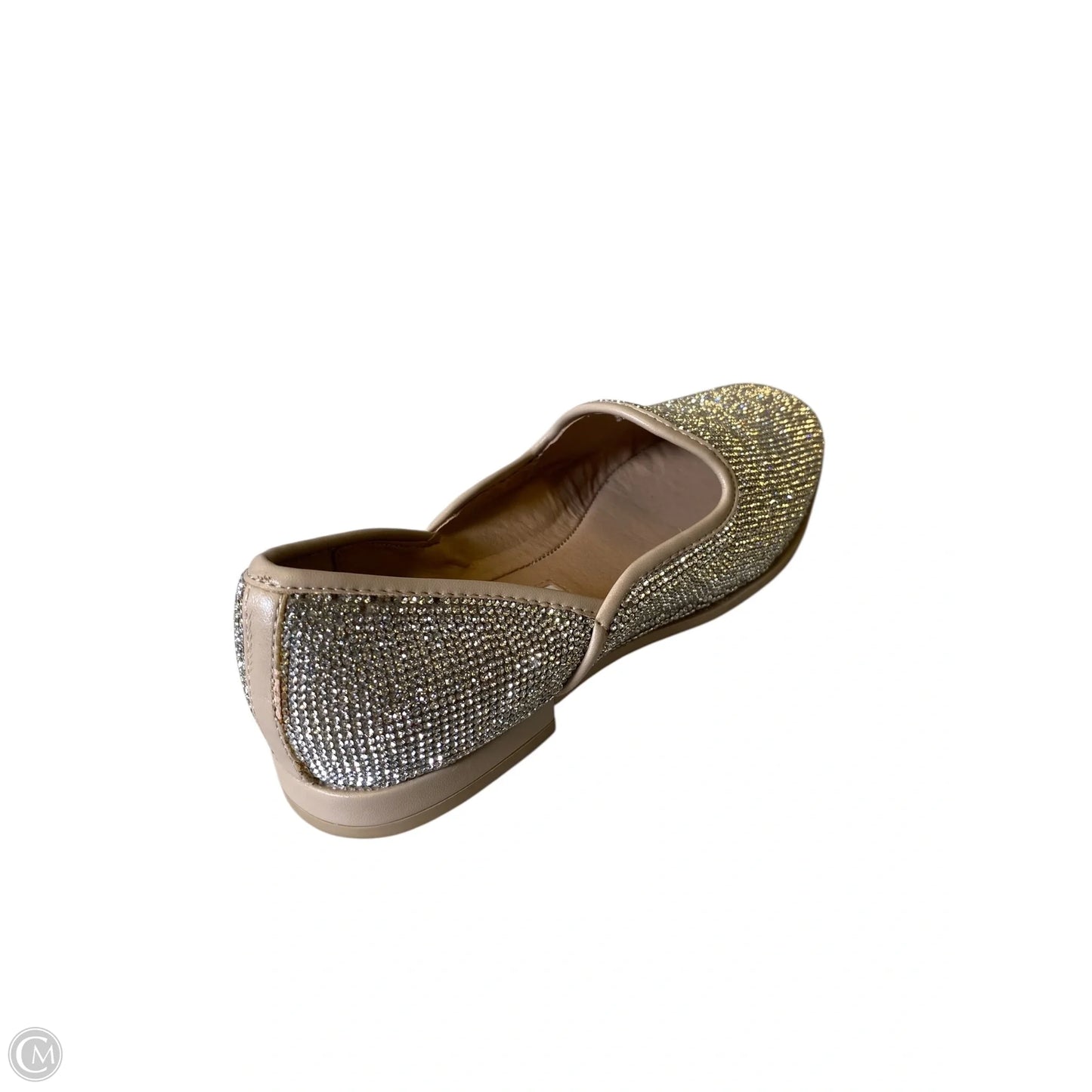 Shoes Flats By Chelsea And Violet In Silver, Size: 6