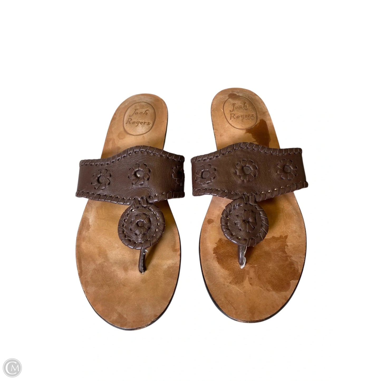Sandals Flats By Jack Rogers In Brown, Size: 7