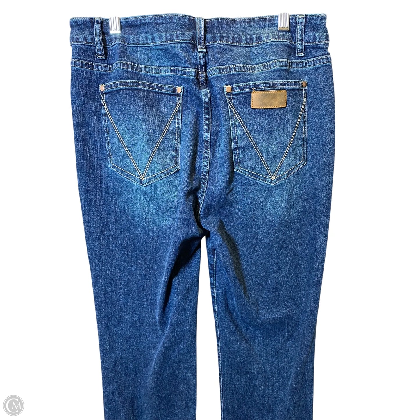 Jeans Boot Cut By Clothes Mentor In Blue Denim, Size: 16