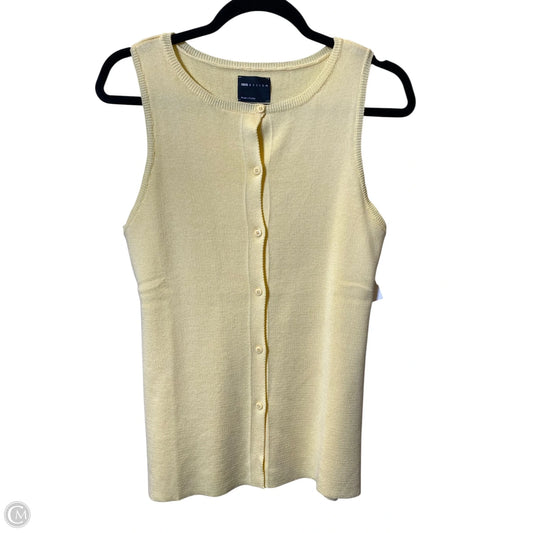 Vest Sweater By Asos In Yellow, Size: L