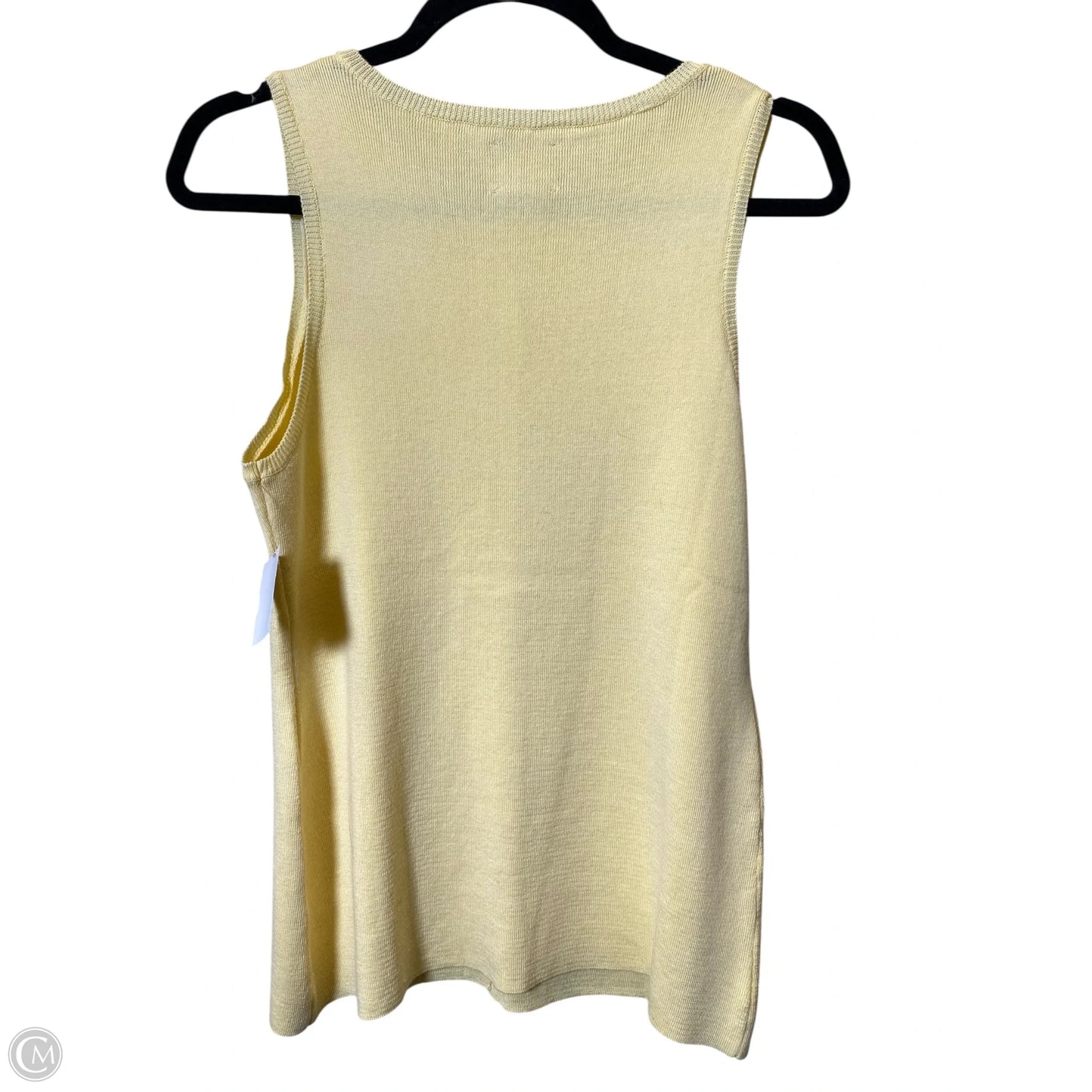 Vest Sweater By Asos In Yellow, Size: L