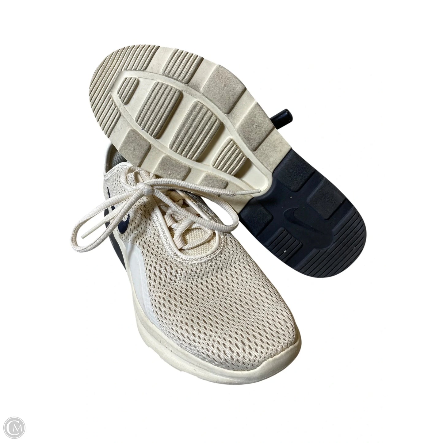 Shoes Athletic By Nike In Black & Cream, Size: 8.5