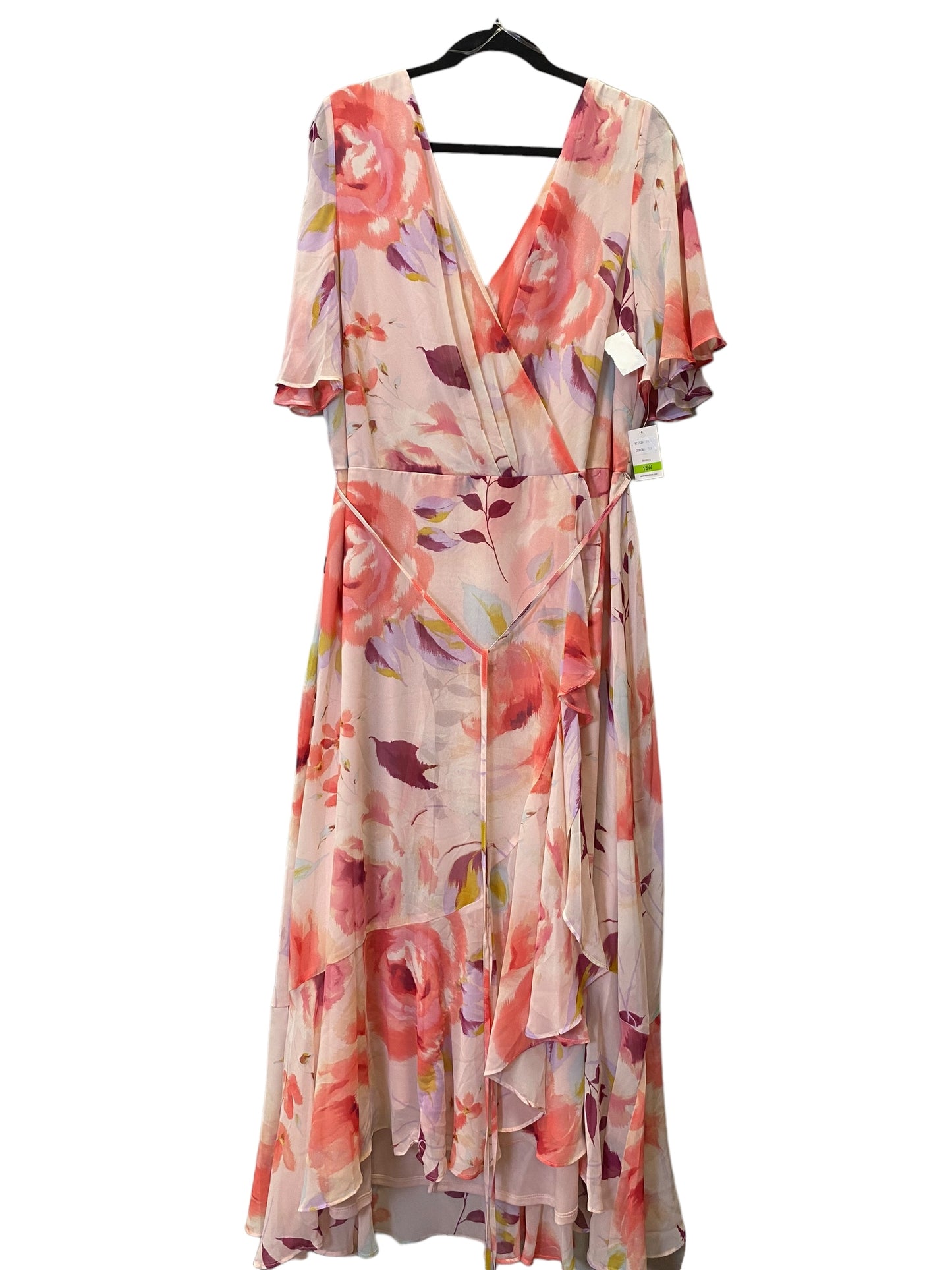 Dress Casual Maxi By Taylor In Pink, Size: 1x