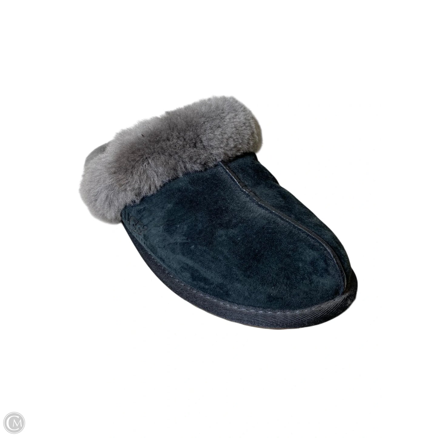Sandals Flats By Ugg In Black & Grey, Size: 10