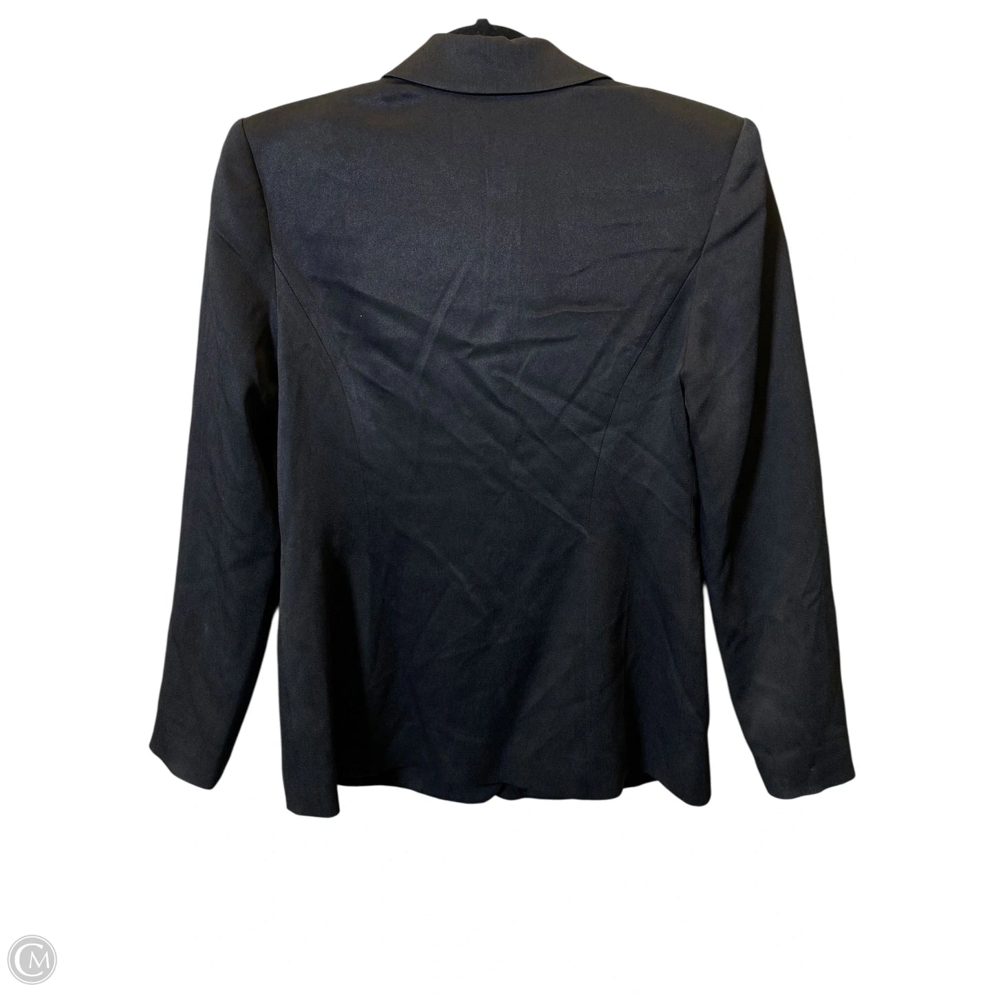 Blazer Luxury Designer By St John Collection In Black, Size:  2