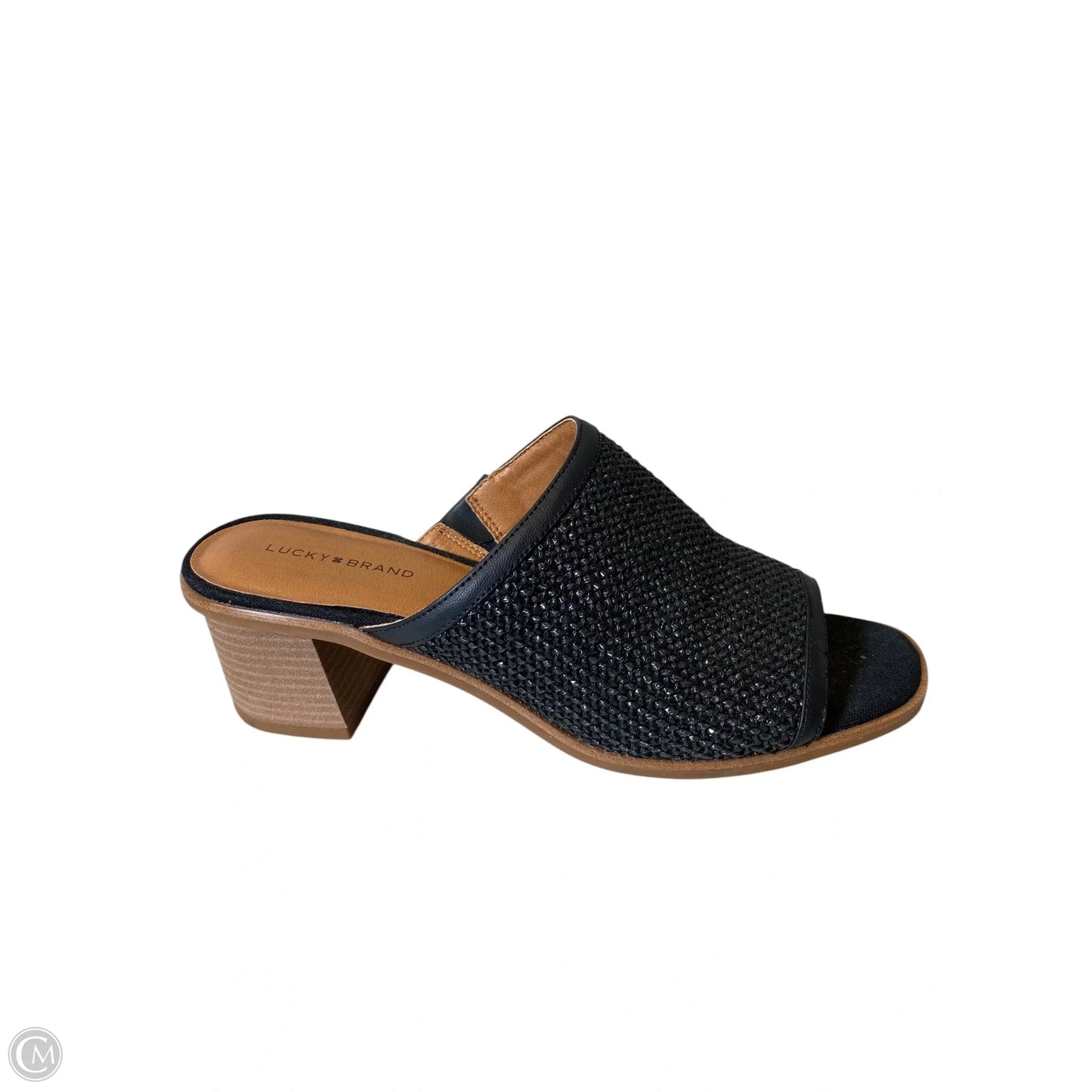 Shoes Heels Block By Lucky Brand In Black & Brown, Size: 11