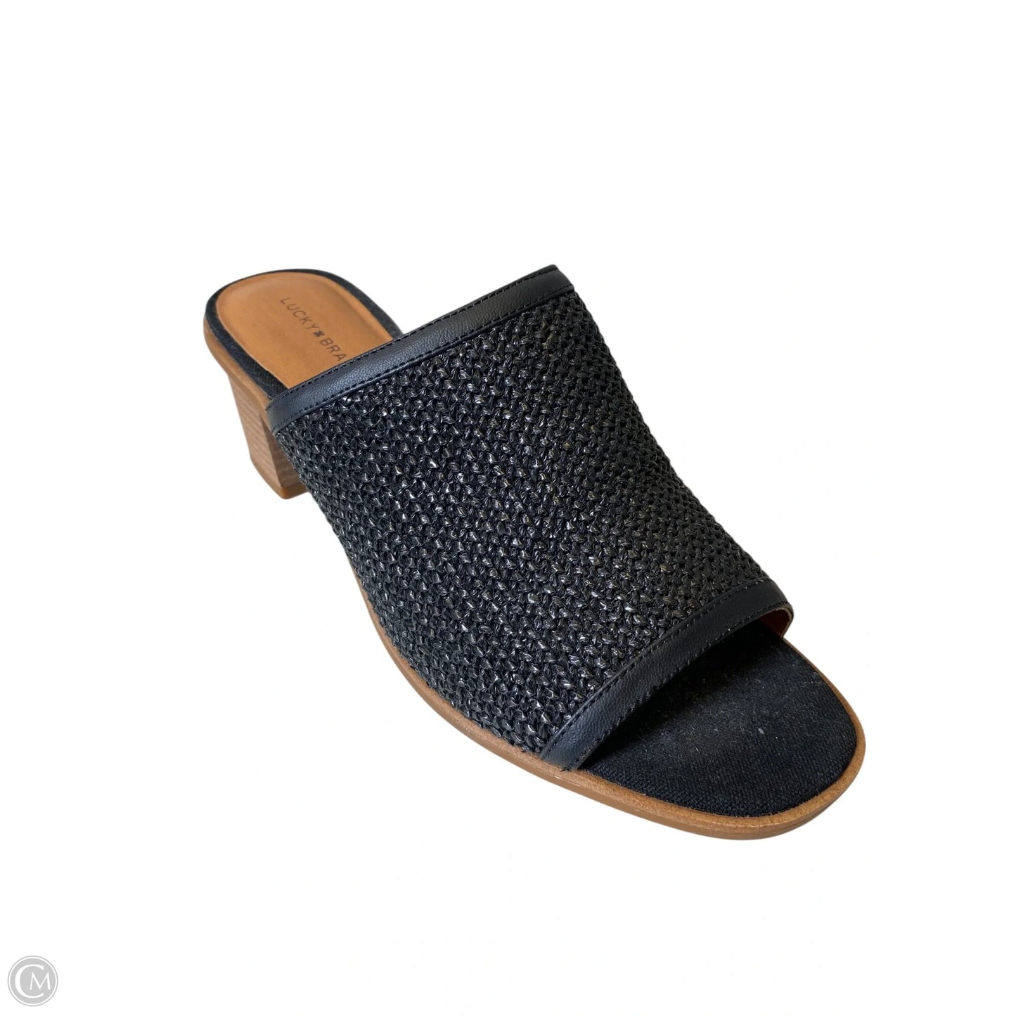Shoes Heels Block By Lucky Brand In Black & Brown, Size: 11