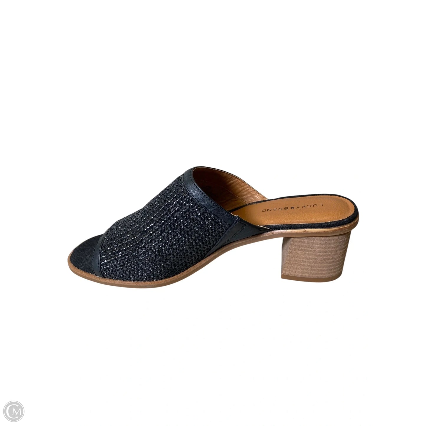 Shoes Heels Block By Lucky Brand In Black & Brown, Size: 11