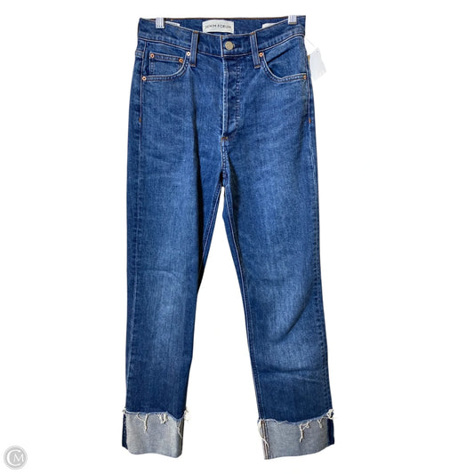 Jeans Straight By Clothes Mentor In Blue Denim, Size: 2