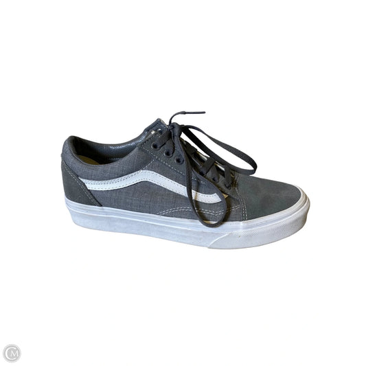 Shoes Sneakers By Vans In Grey, Size: 9
