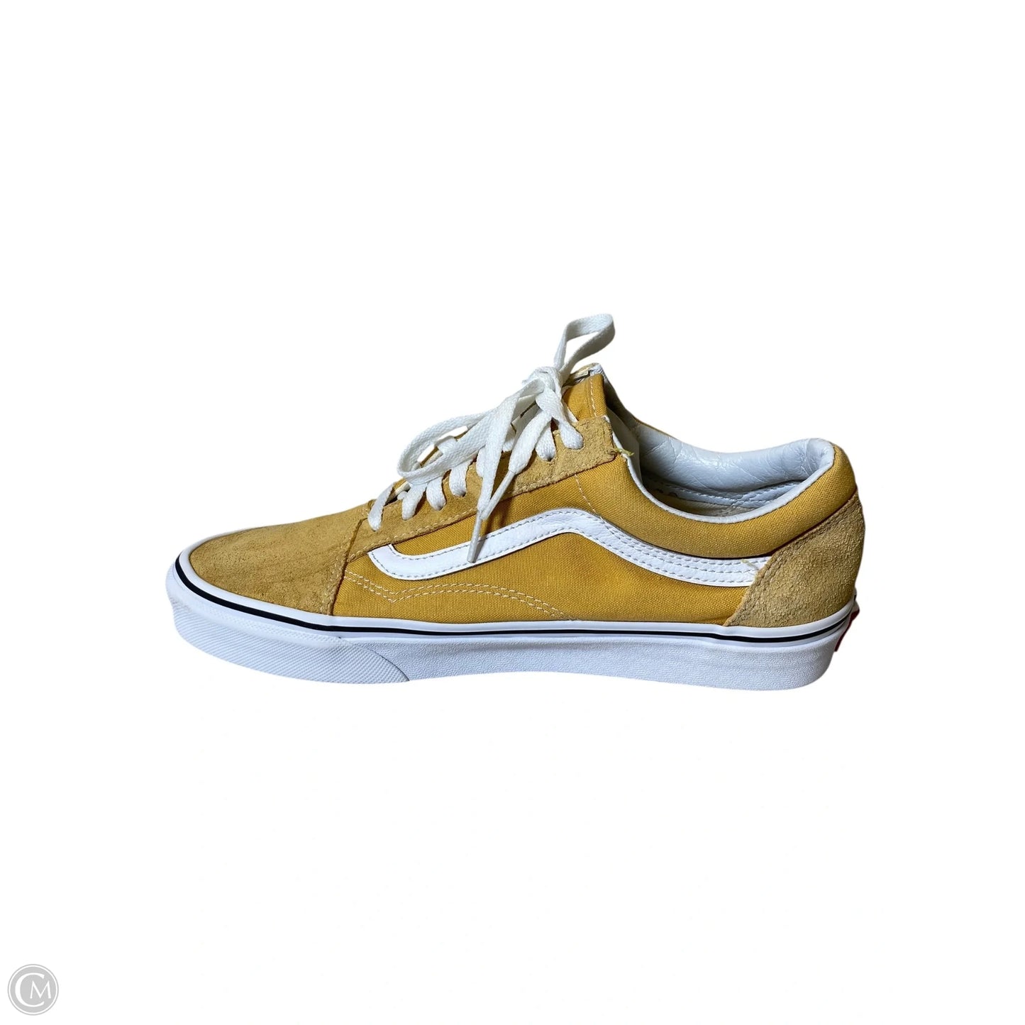 Shoes Sneakers By Vans In Yellow, Size: 9.5