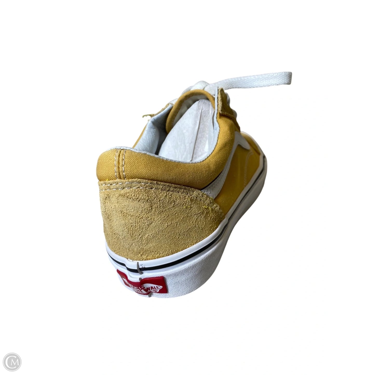 Shoes Sneakers By Vans In Yellow, Size: 9.5