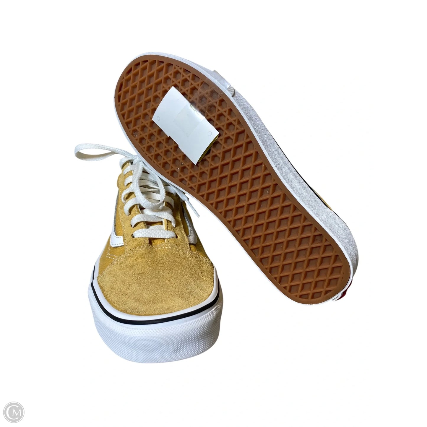 Shoes Sneakers By Vans In Yellow, Size: 9.5
