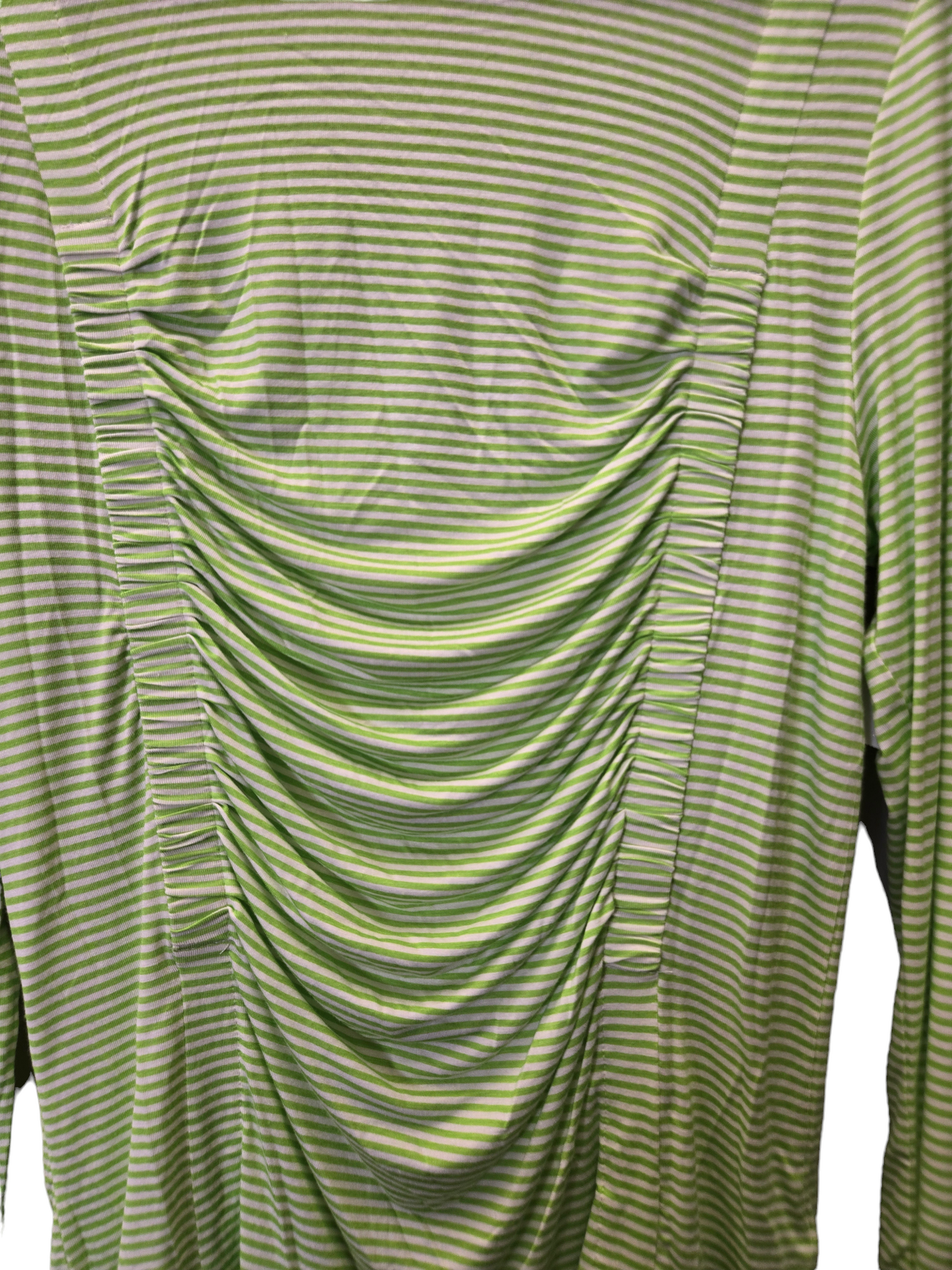 Striped Pattern Top Long Sleeve Bobeau, Size L