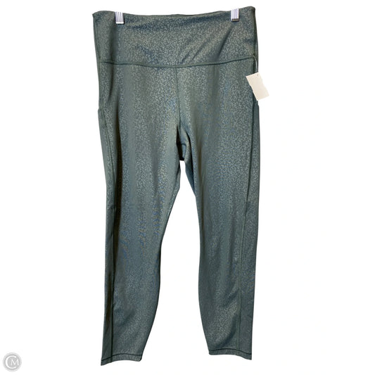 Athletic Leggings By Athleta In Green, Size: M