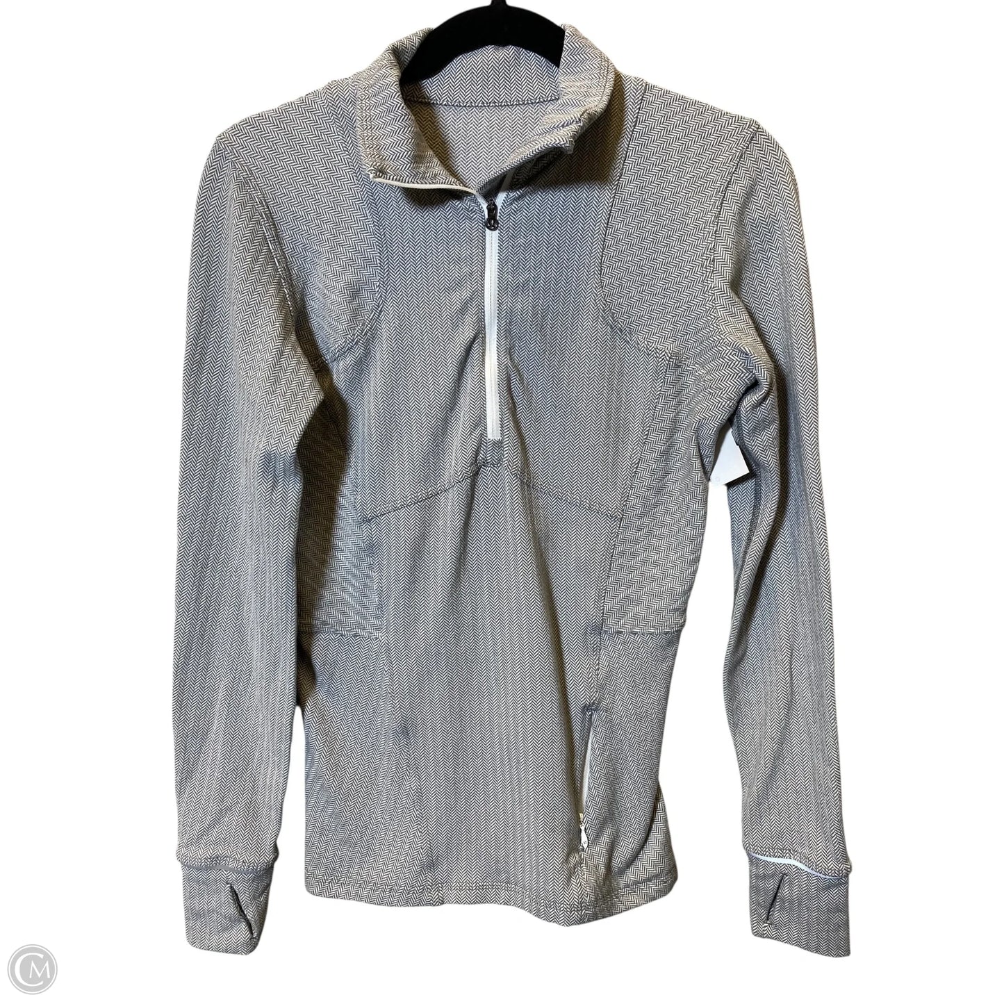 Sweater By Lululemon In Grey, Size: S