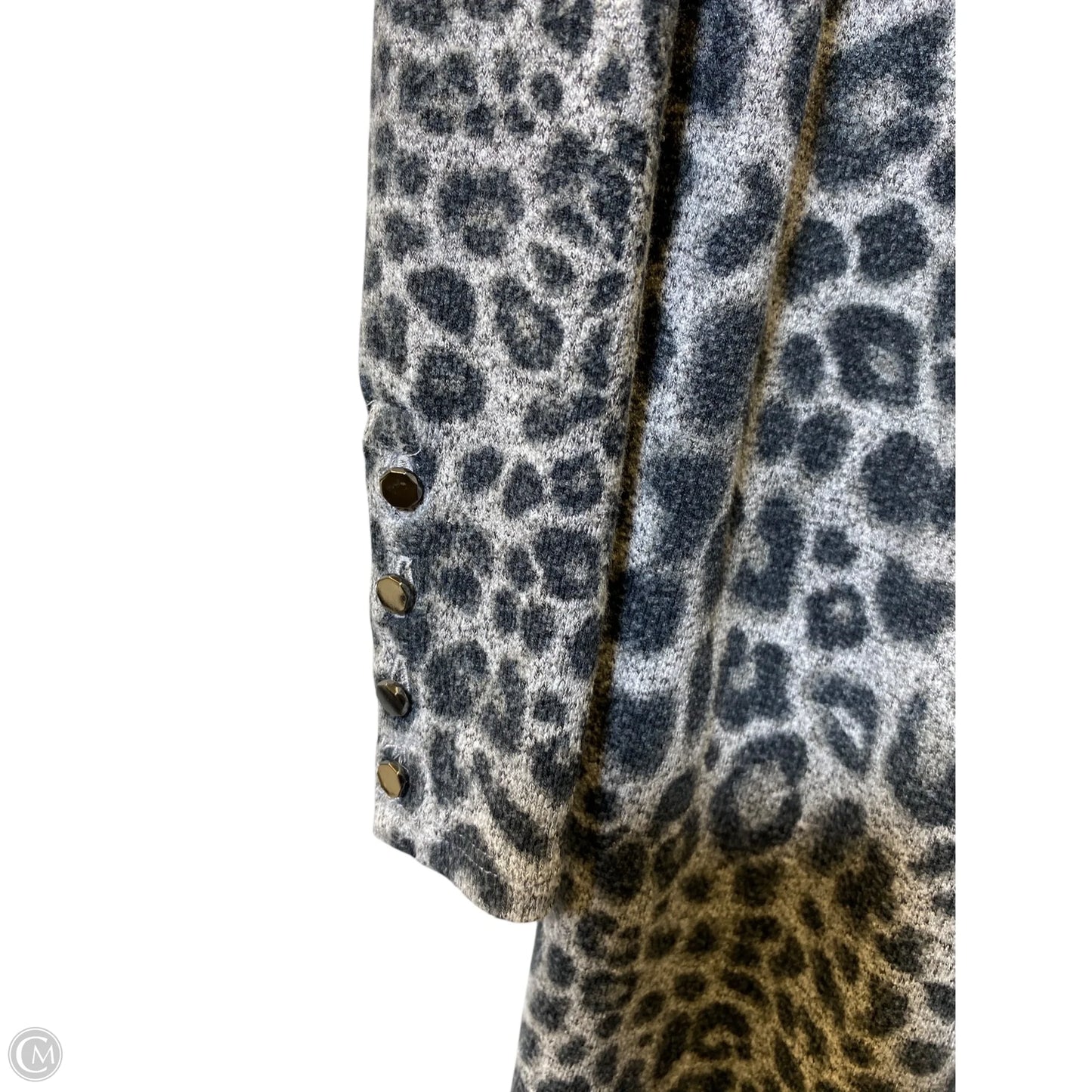 Cardigan By White House Black Market In Animal Print, Size: M