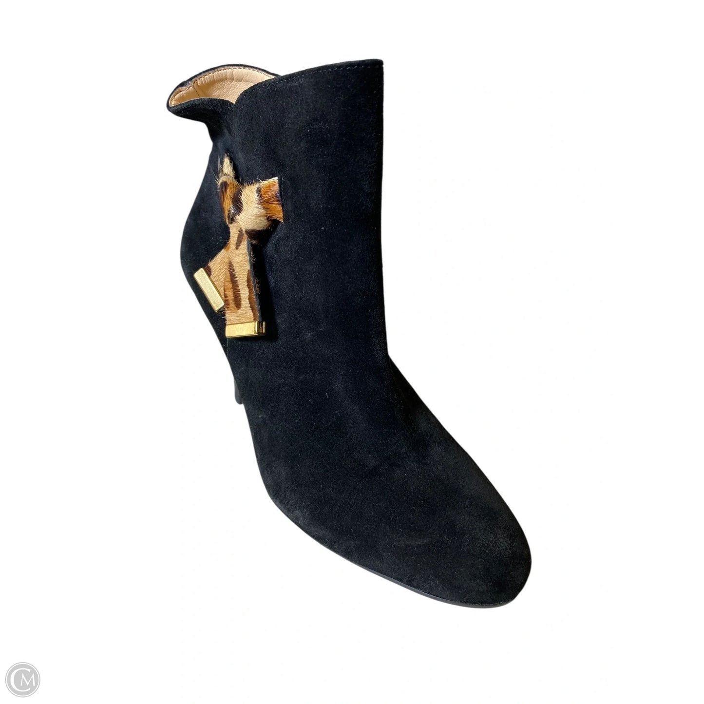 Boots Ankle Heels By Talbots In Black, Size: 7