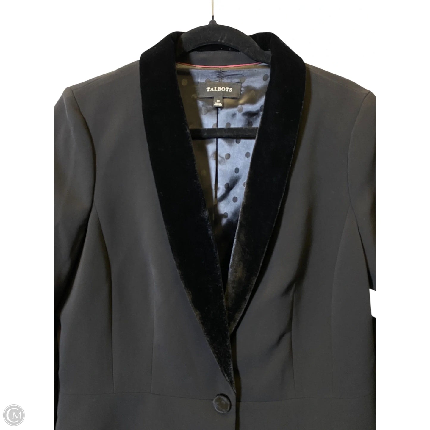 Blazer By Talbots In Black, Size: 10