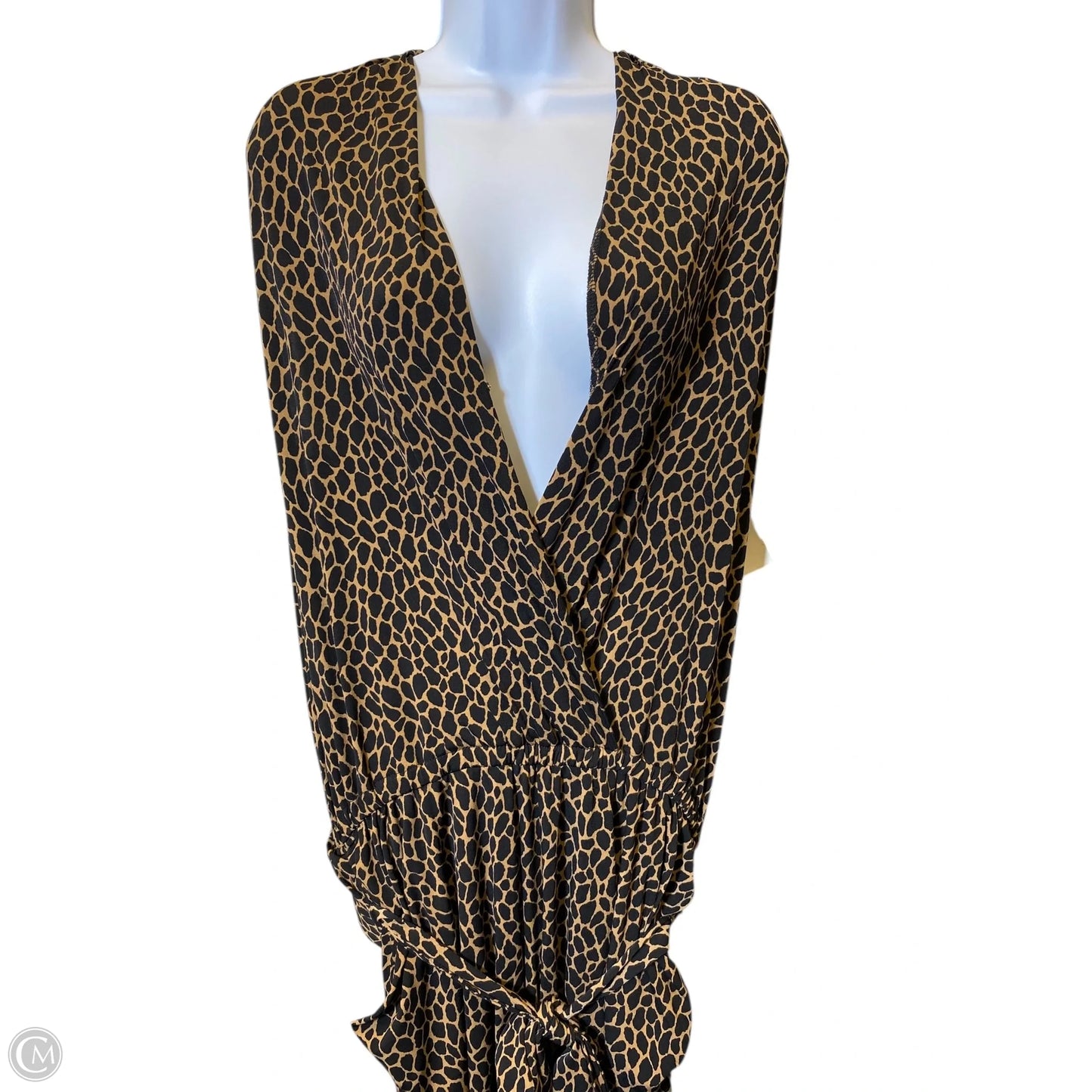 Jumpsuit Designer By Michael Kors In Animal Print, Size: M