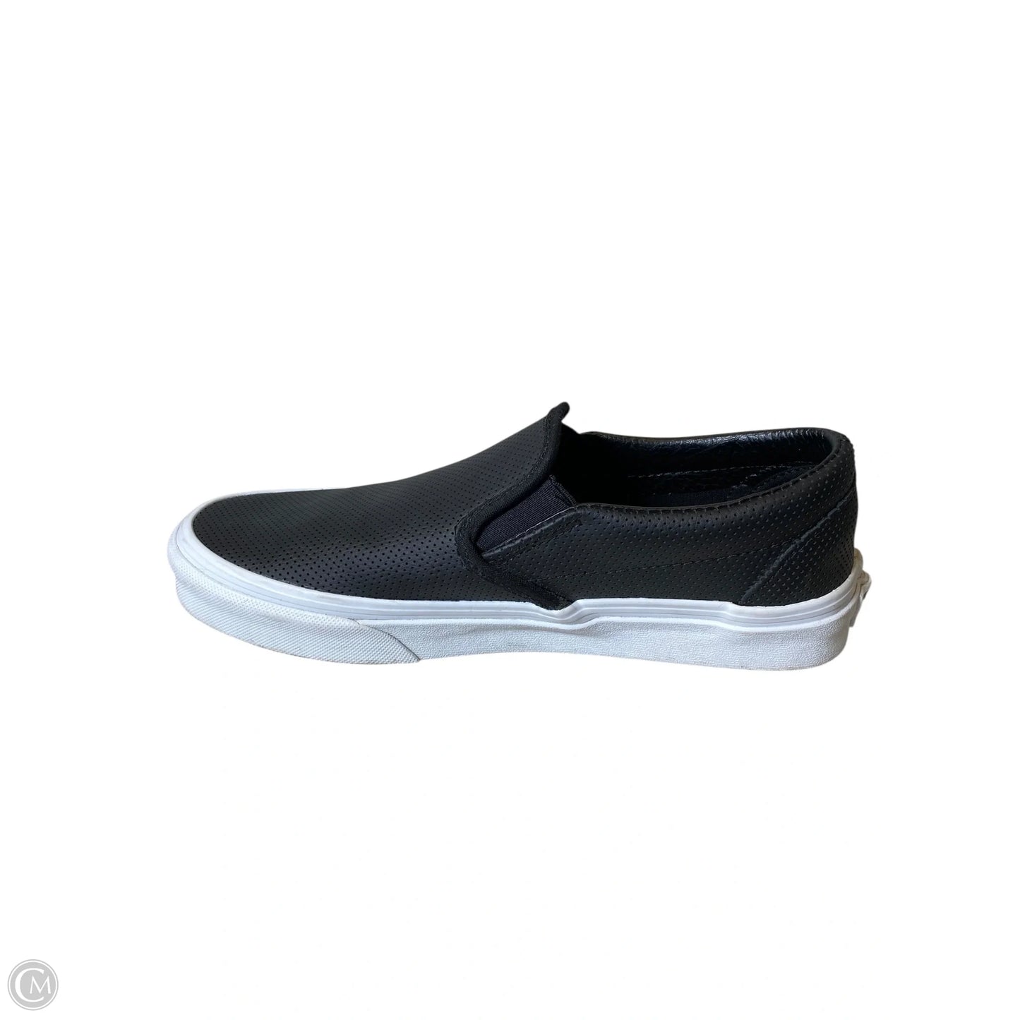 Shoes Sneakers By Vans In Black & White, Size: 9