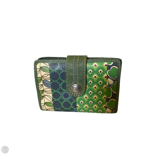 Wallet By Fossil, Size: Medium