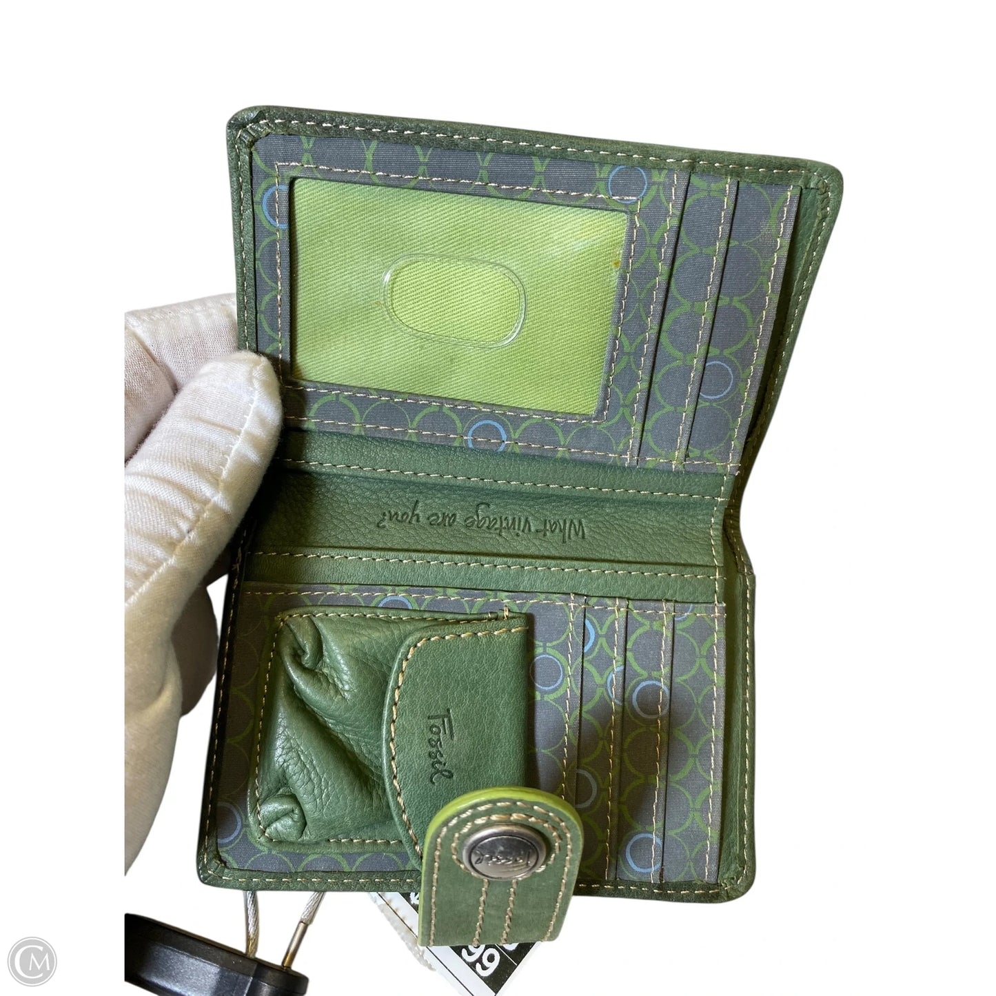 Wallet By Fossil, Size: Medium