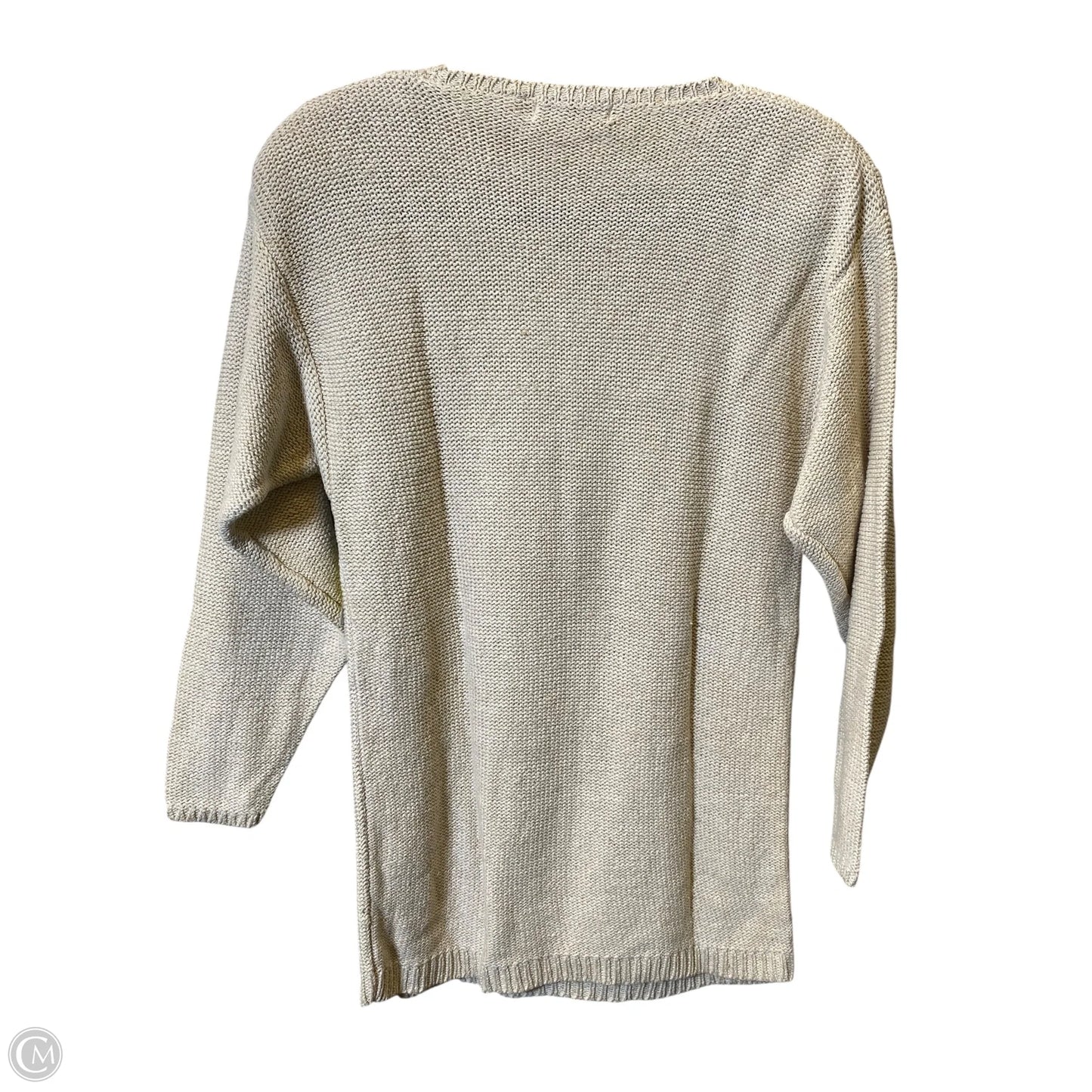 Sweater By Henry Grethel In Beige, Size: S